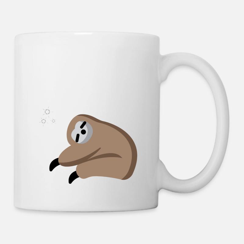 Nap all day sleep all night - Tasse - Weiß