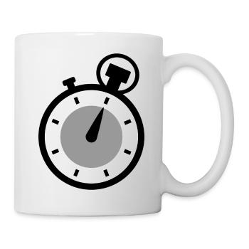 clock time clock time hourglass hourglass hourglass7 - Mug - white - Right