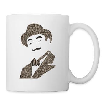 poirot agatha christie - Tasse - Weiß - Rechts