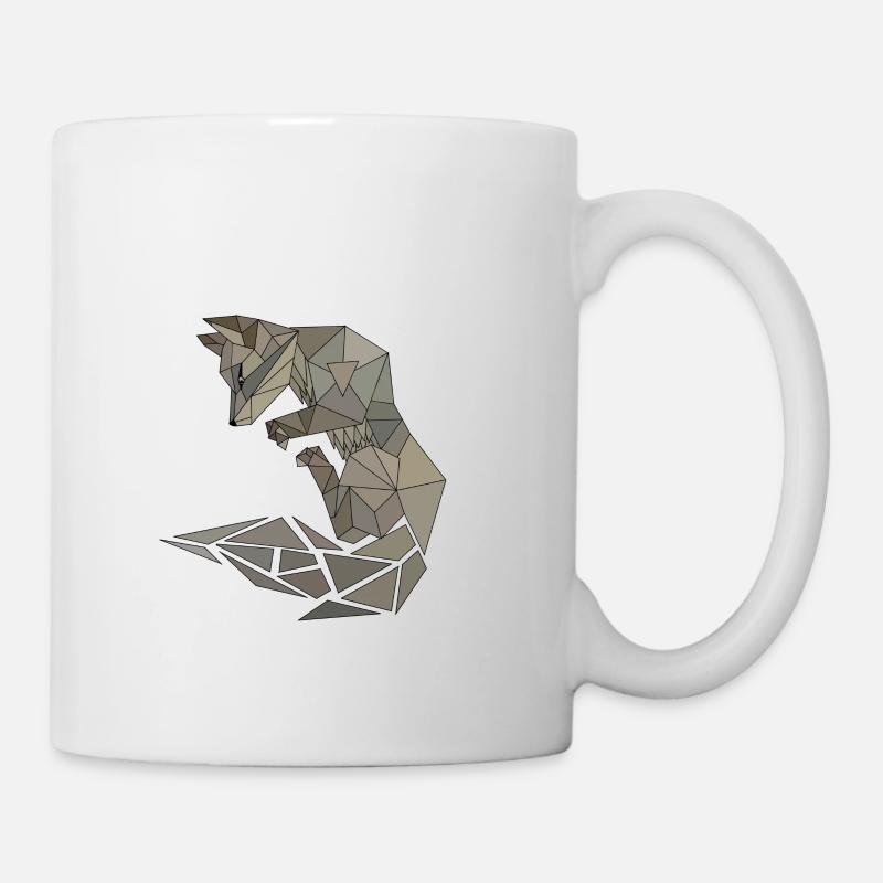 Geo-fox - Mug - white