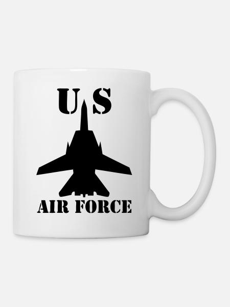air_force - Tasse - Weiß
