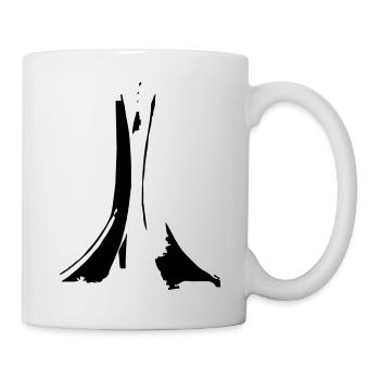 makam echahid Alger - Mug blanc - blanc - Droite