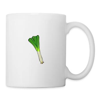 I bims 1 Lauch | Lauch Shirt Lustig - Tasse - Weiß - Rechts