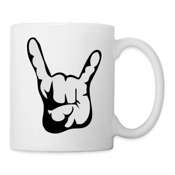 gruss01_2 - Tasse - Weiß - Rechts