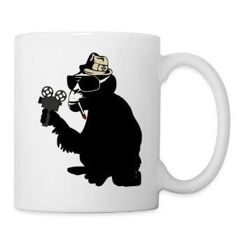 mr. lavage de cerveau de singe - Mug blanc - blanc - Droite