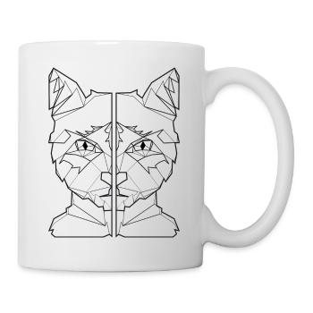 katzenfreund katzenfreund geschenk katze shirt - Tasse - Weiß - Rechts