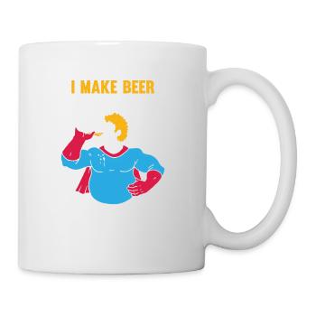 Drinking Drinking I Make Beer Disappear Gift - Mug - white - Right