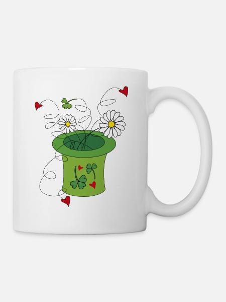 St. Patrick's Hat - Mug - white