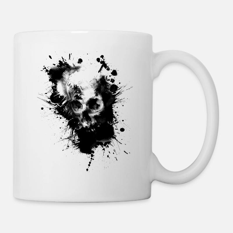 Skull - Mug - white