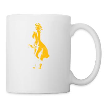 Marilyn Monroe - l'autre sculpting - Cadeau - Mug blanc - blanc - Droite