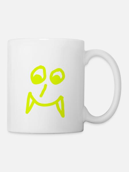 Vampire's face - Mug - white