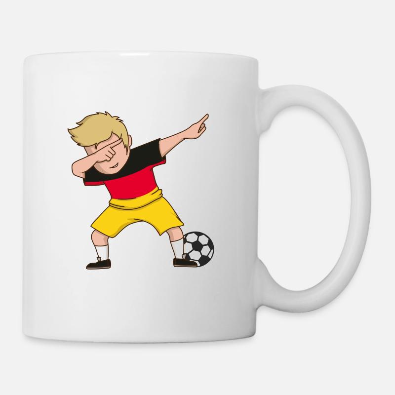 Germany Dab - Football Dabbing Flag - Mug - white