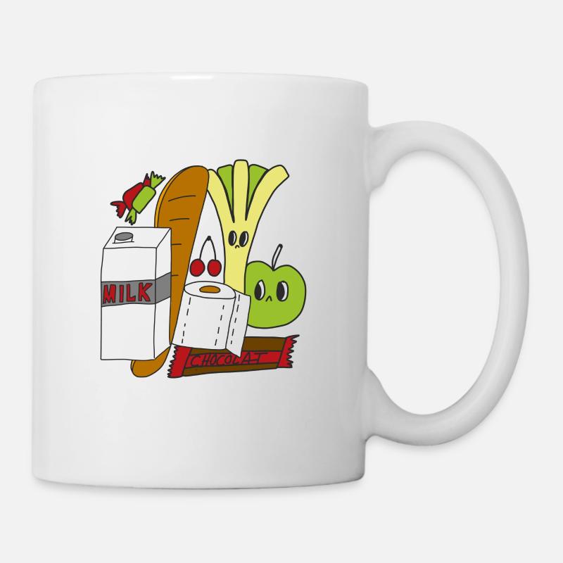 WARENKORB - Tasse - Weiß