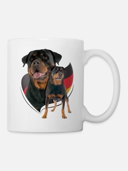 Rottweiler - Mug - white