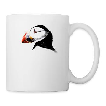 Atlantic Puffin - Mug - white - Right