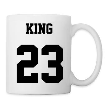 KING 23 black - Tasse - Weiß - Rechts