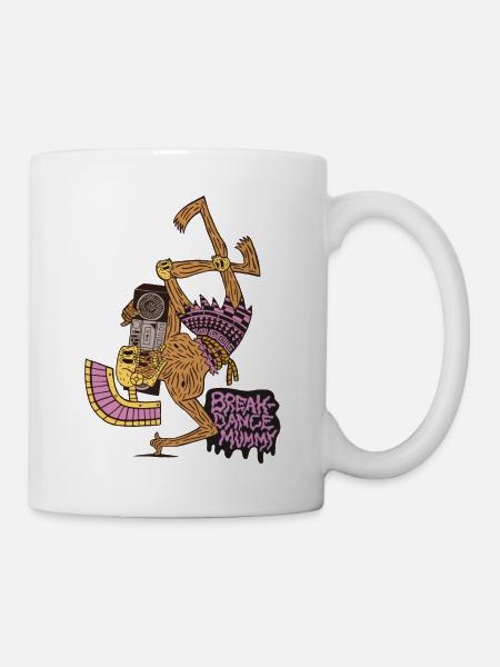 Breakdance Mummy - Tasse - Weiß