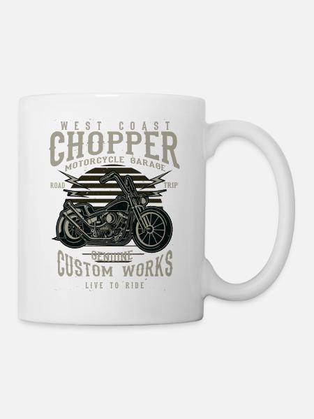 chopper - Mug - white
