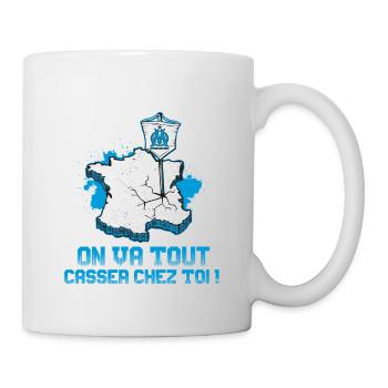 Wir sind alle CASSER zu Hause - Tasse - Weiß - Rechts