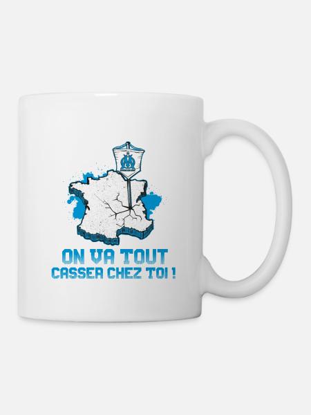 ON VA TOUT CASSER CHEZ TOI - Mug blanc - blanc