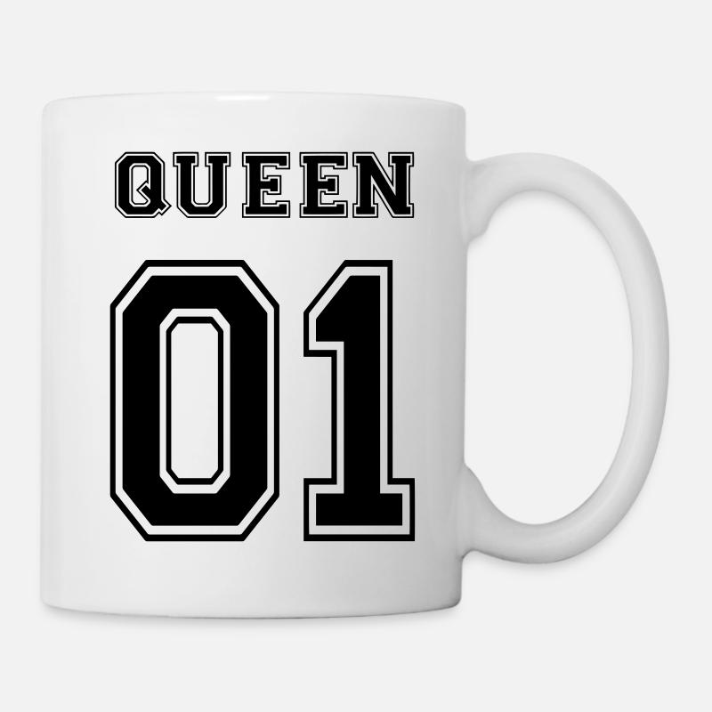QUEEN - Tasse - Weiß