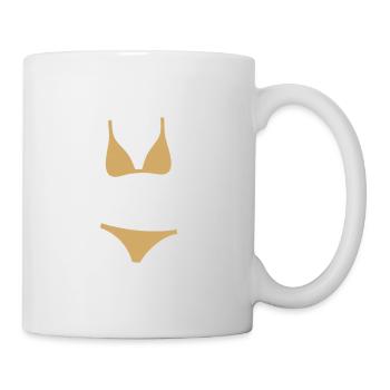 Aloha summer bikini swimsuit beach gift - Mug - white - Right
