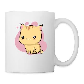 Cute cute cat - Mug - white - Right