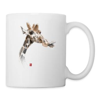 Sketchy Giraffe - Mug - white - Right