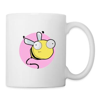 Idée de cadeau mignon miel abeille - Mug blanc - blanc - Droite