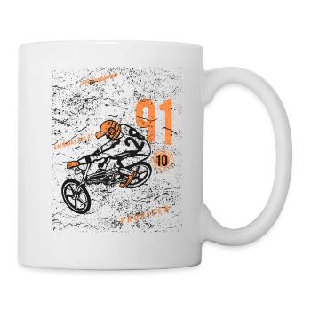 Extreme Rider - Mug blanc - blanc - Droite