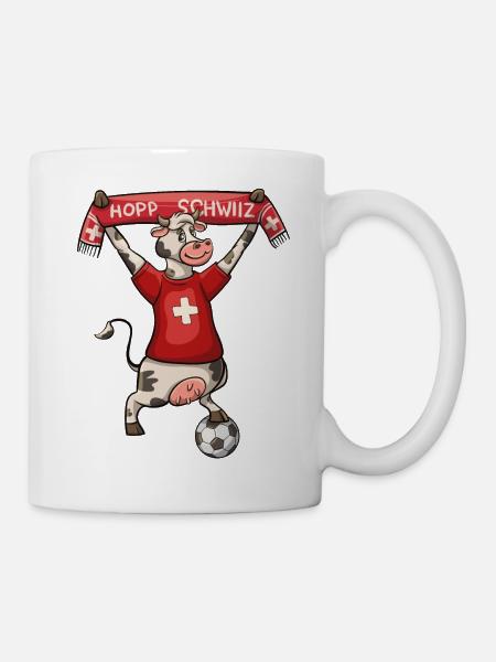 Hopp Schwiiz - Tasse - Weiß