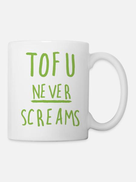 tofu - Tasse - Weiß