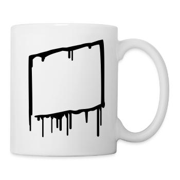 graffiti_frame - Mug - white - Right