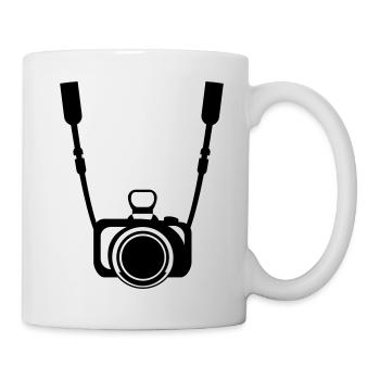 kamera__f1 - Tasse - Weiß - Rechts
