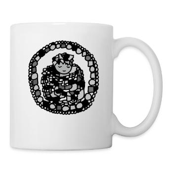 Cuddle up in Lapis Cave - The Keepers of Orbis - Mug - white - Right