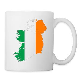 Irland - Tasse - Weiß - Rechts