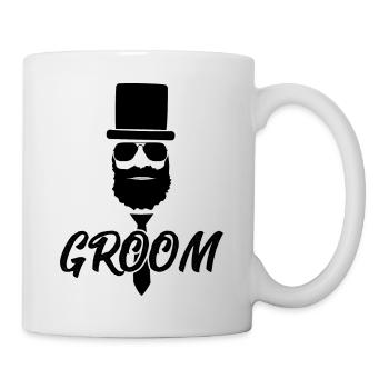 Groom Bachelor Party Chemise - Mug blanc - blanc - Droite