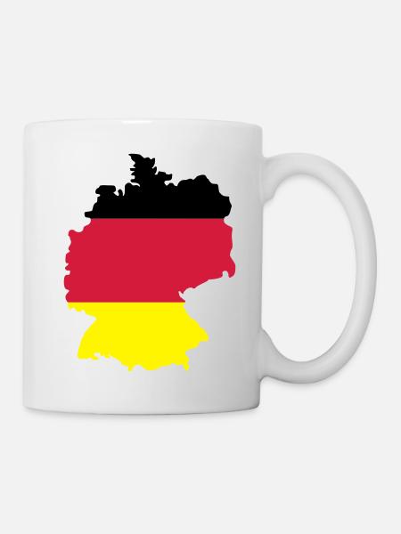 Deutschland - Tasse - Weiß