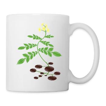 Idée de cadeau de végétarien végétarien - Mug blanc - blanc - Droite