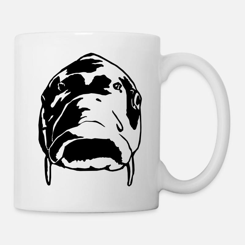 Karpfen - Tasse - Weiß