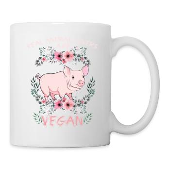 Idée de cadeau de végétarien végétarien - Mug blanc - blanc - Droite