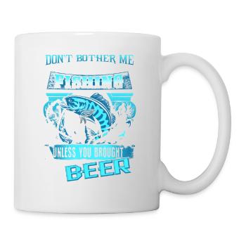 Pêcheur pêcheur pêcheur, pêche, poisson, cadeau - Mug blanc - blanc - Droite