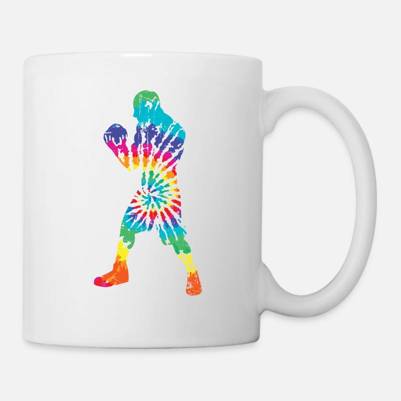 Boxe - Mug blanc - blanc