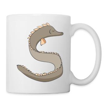 European Eel Comic - Mug - white - Right
