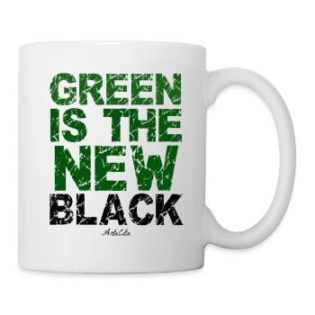 Green is the new black - Mug blanc - blanc - Droite