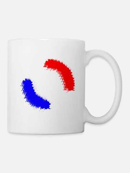 Feuerwehrmann aus Frankreich - Tasse - Weiß