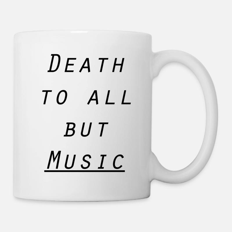 music - Tasse - Weiß