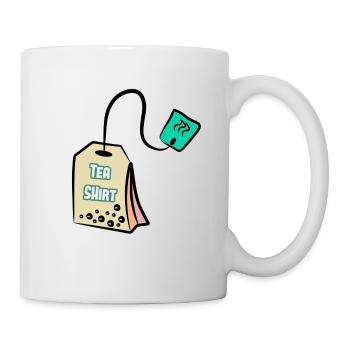 Tea Shirt - Tshirt - Tasse - Weiß - Rechts
