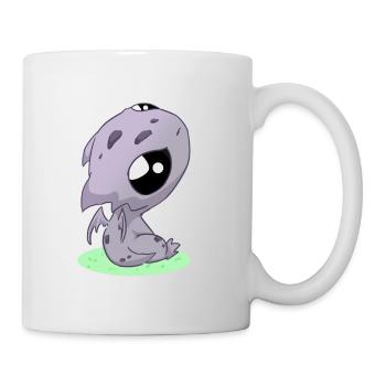 Drache Kawaii - Tasse - Weiß - Rechts