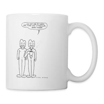 Eltern - Tasse - Weiß - Rechts